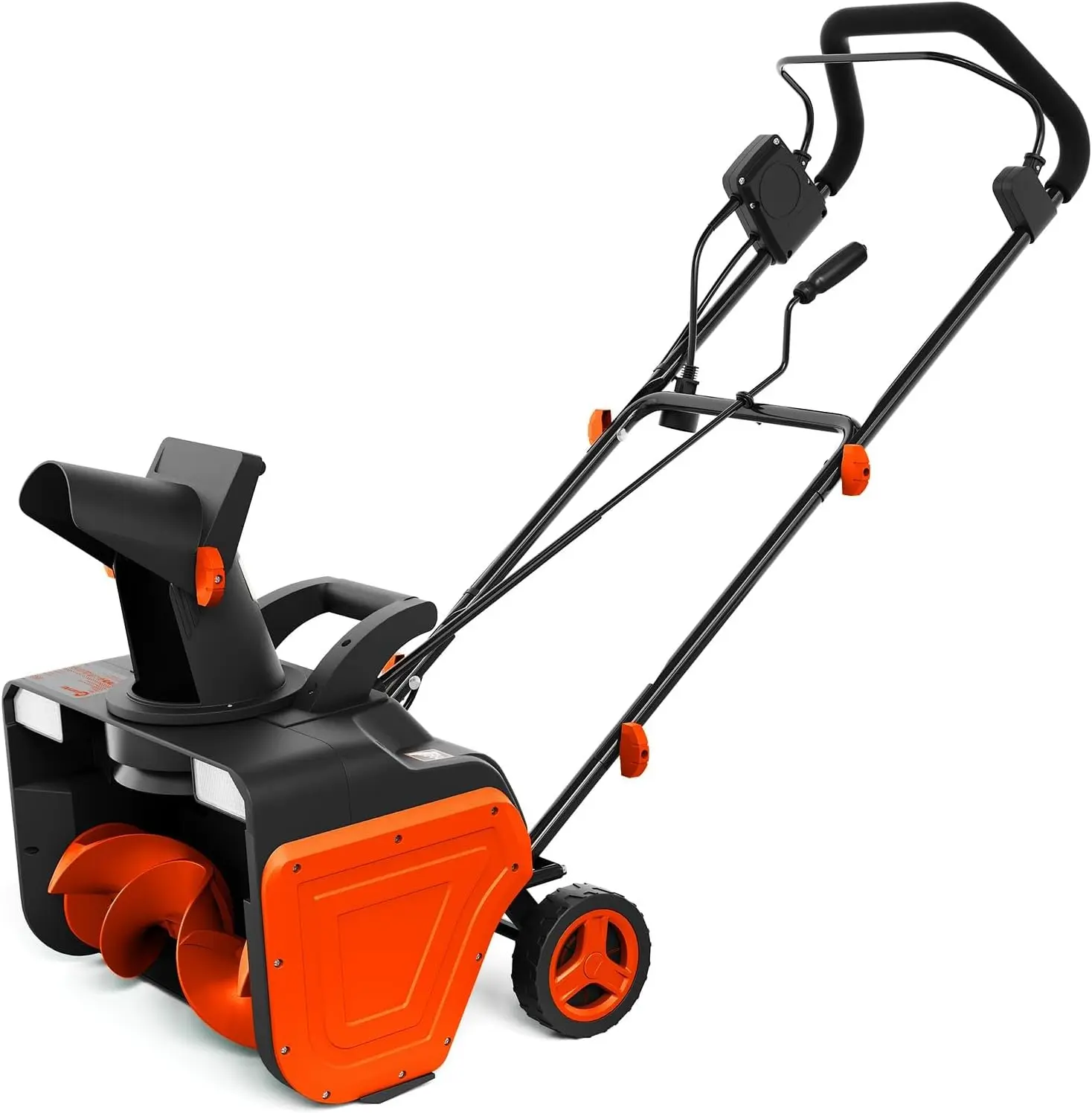 Gaomon Corded Snow Blower - 20-in Width Brushless Motor, Dual LED Lights for Improved Visibility, 180° Rotating Chute, Efficient for Clearing Walkways, Driveways