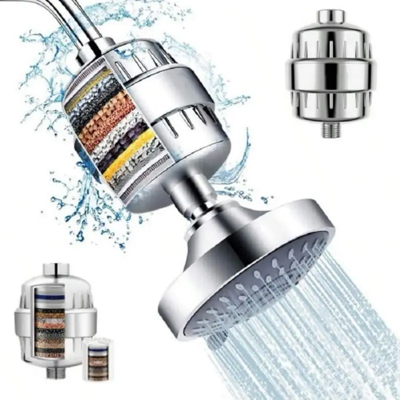Shower Head Filter with Enhanced Filtration for Purified Water Experience