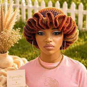 Caramel Dream Ruffle Hat