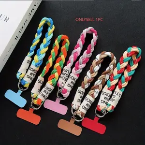 [LS] Mobile phone lanyard short wrist removable sling anti-lost gasket pendant rope mobile phone case chain wrist rope lanyard thickened Smartphone