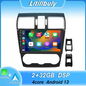 Car stereo for Subaru Forester WRX lmpreza 2015 -2018 touch screen has Android Auto Wireless Carplay, Bluetooth WIFI supports GPS Navigation