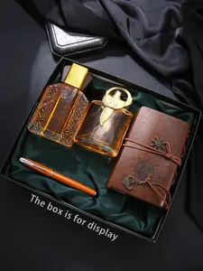 4pcs Notebook Set, Trendy Luxury College Fashion Style, Perfume Notebook and Pen, Perfect Gift for Birthday Valentine's Day Christmas, Gift Ready