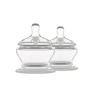 PopYum Stage 1 Slow Flow Nipple, 2-Pack