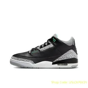 Retro Green FluorescentShoes Basketball shoes Skateboarding shoes Sports shoes Casual shoes