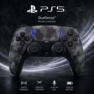 PlayStation 5 DualSense Bluetooth Wireless Gaming Controller - Official Accessories for PS5 Consoles