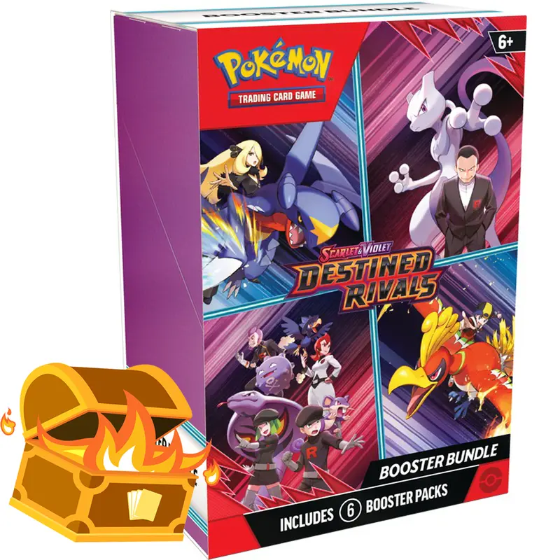 Pokémon - Destined Rivals Booster Bundle - 6 Packs