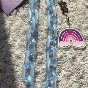 Iris Accessory Acrylic Chain For Bags and Wallets (#A3792) Fashionable Chain Strap - By Iris & Rainbow