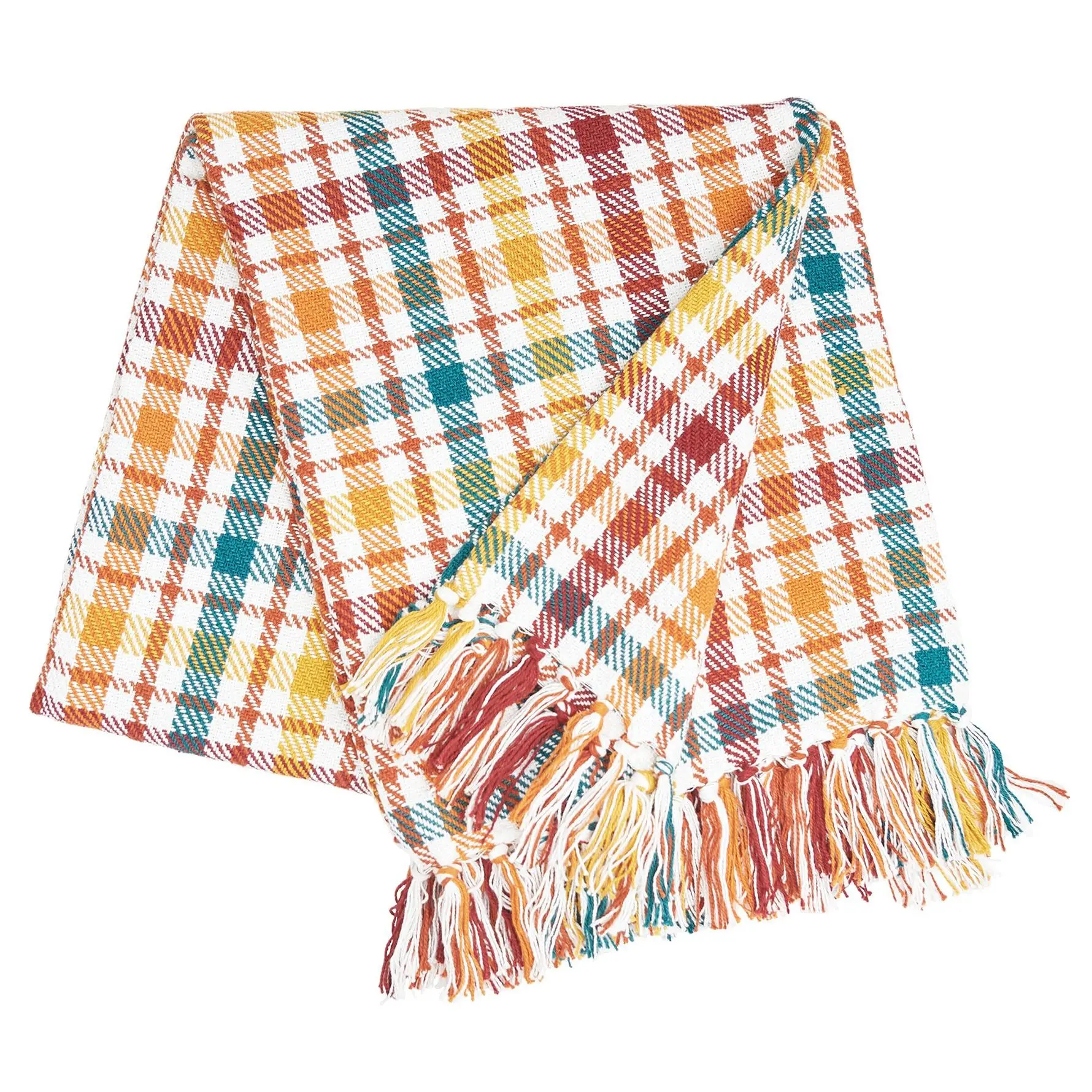 Radley Plaid 50" x 60" Woven Throw by Valerie