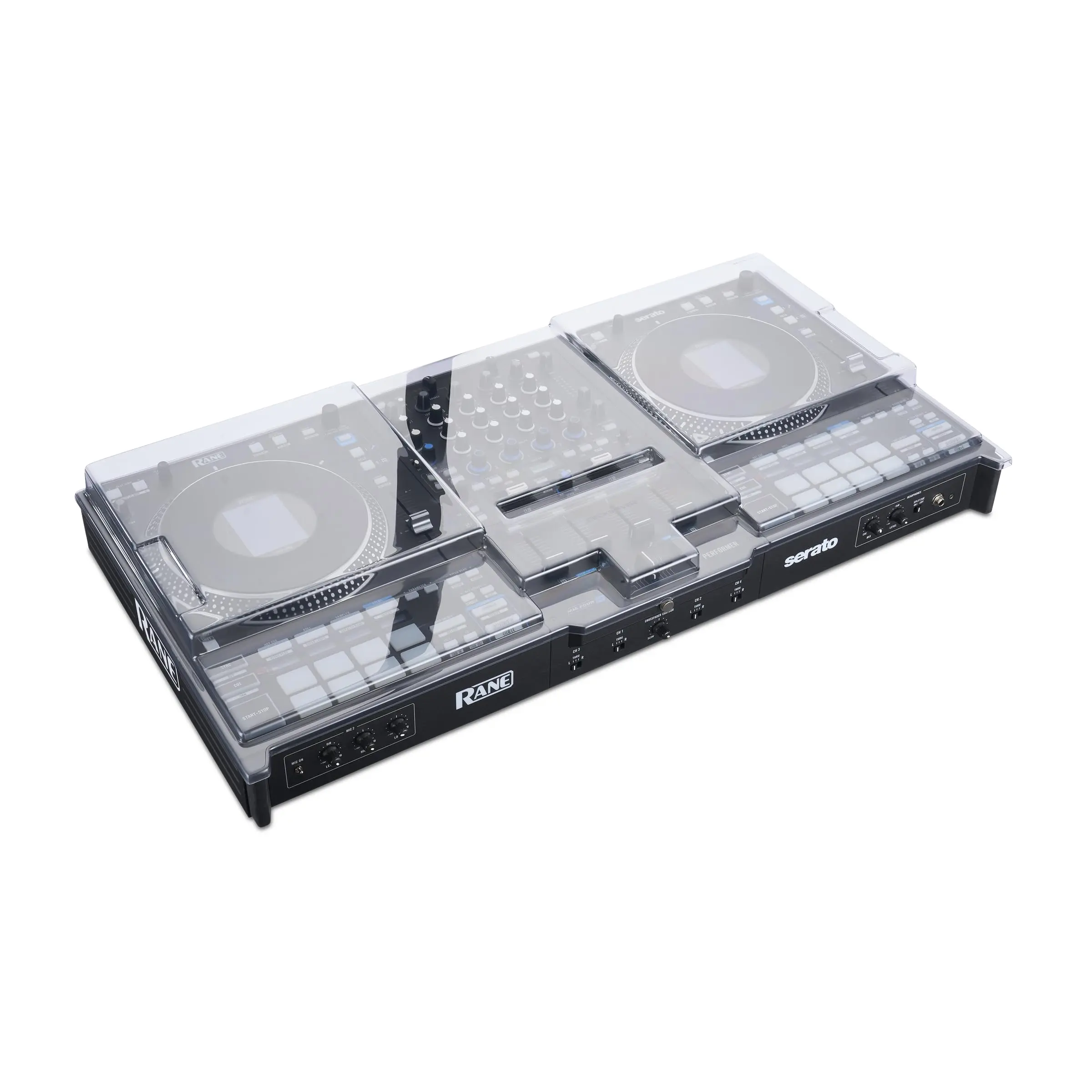 Decksaver Lightweight Transparent Polycarbonate Slide Cover - Rane Performer & 4 Defense Accessory, PC Case Component for Computers & Office Equipment