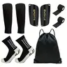 5-Piece Soccer Gear Set – Includes Shin Guards, Soccer Socks, Sports Bandages & Carry Bag – Shin Protection for Soccer Training & Matches Football Equipment Football Accessories mitre ball soccer stuff