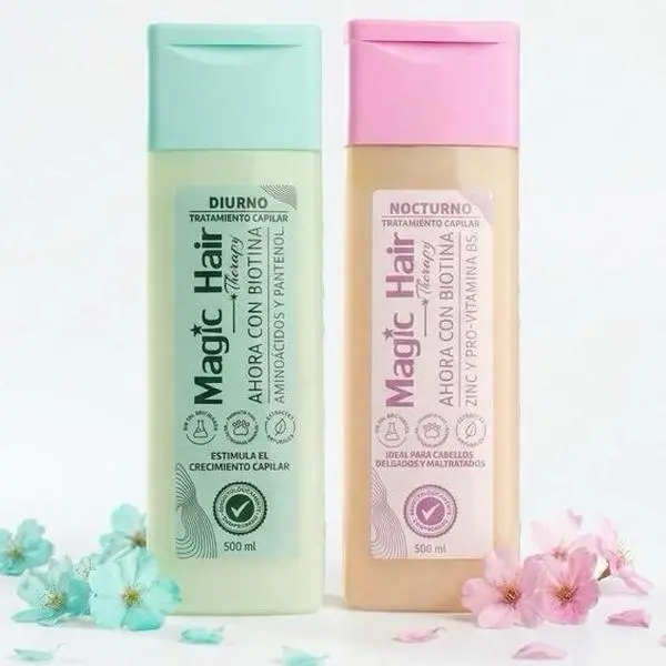 Magic Hair tratamiento capilar diurno y nocturno x500ml c/u (2 pack)