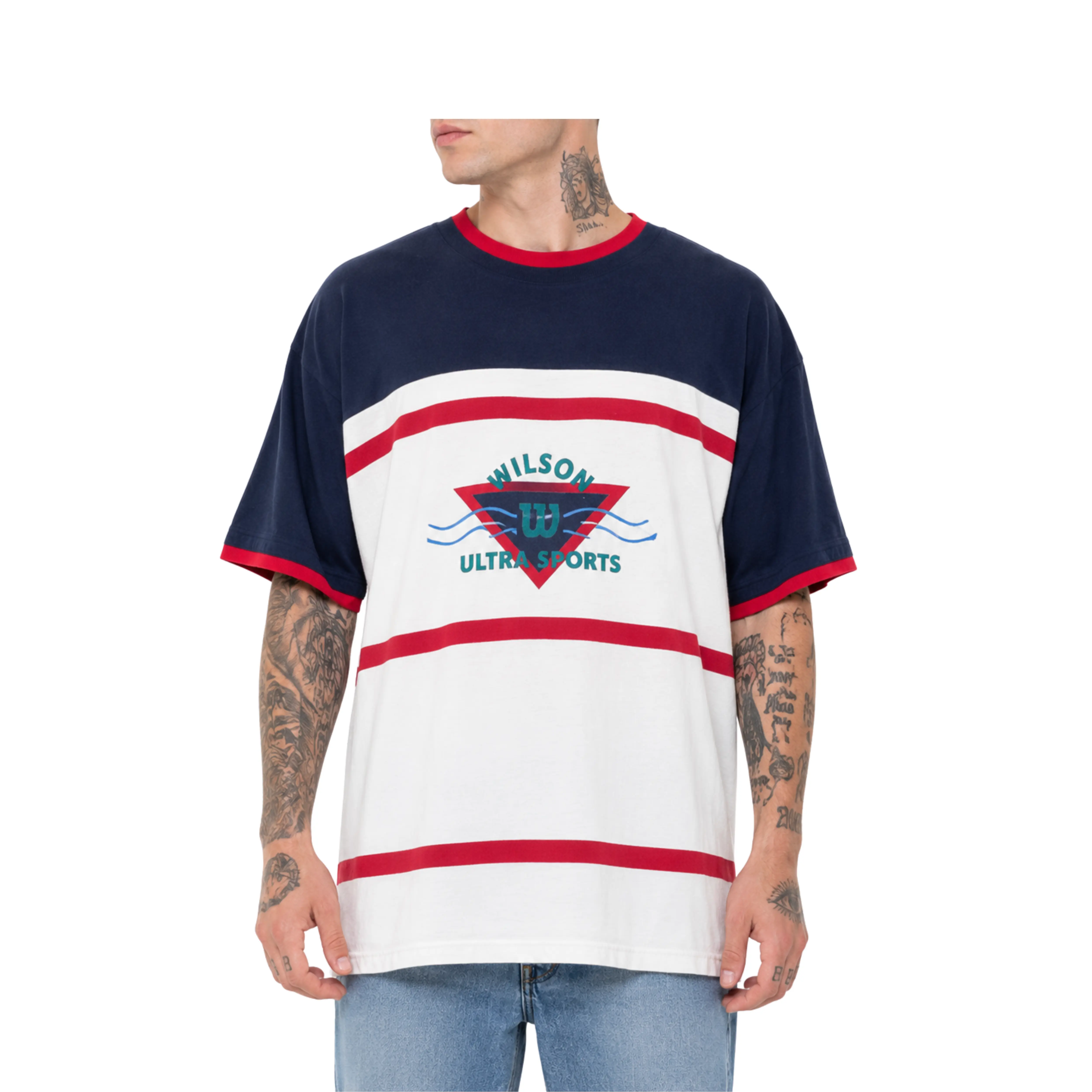 Vintage Wilson Ultra Sports Colorblock T-Shirt