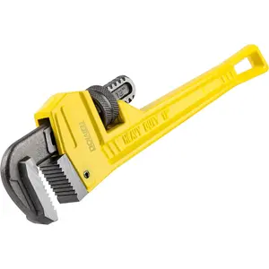 12' Pipe Wrench - Comfortable Grip, Reliable and Durable Cast Steel for Long-Lasting Use
