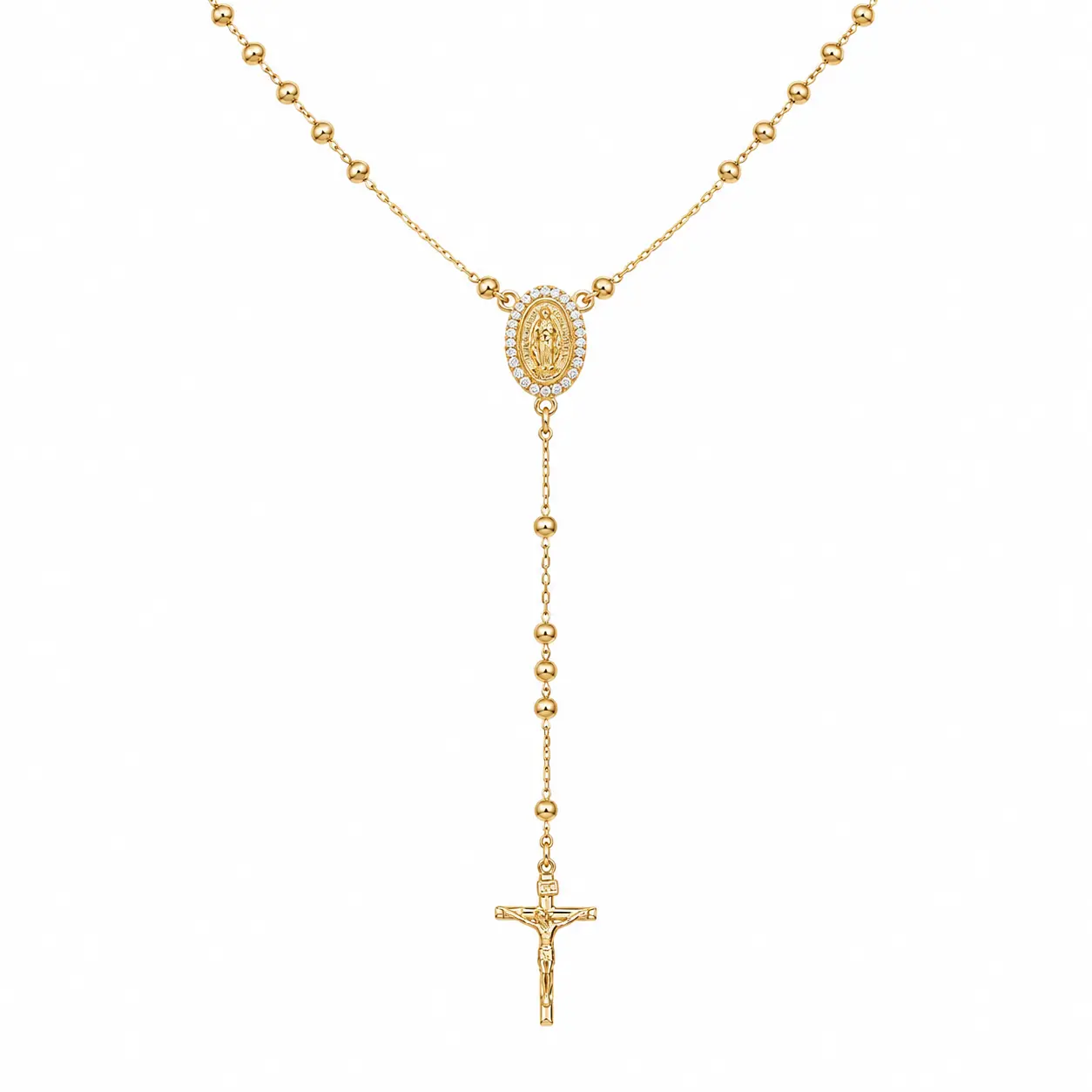 Aurelia 18K Gold Rosary