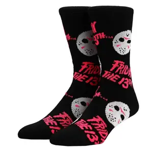 Friday The 13th Icons Black Light Crew Sock