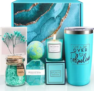 Mothers Day Gifts for Mom Wife, Birthday Gifts for Women Sister Best Friend Daughter Her, Relaxing Spa Gift Basket Set, Unique Coworker Teacher Nurse Gift Ideas for Women EUASOO