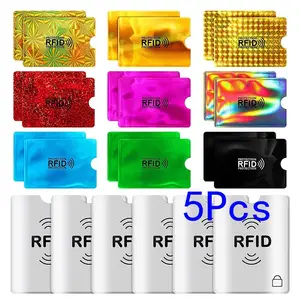 Ultra-Slim RFID Blocking Card Holder: Anti-Scanning, Anti-Theft Protection for Credit Cards, IDs, and Access Cards. Durable, Anti-Demagnetizing Travel Wallet with Secure Sleeves. Credit Card Organizer