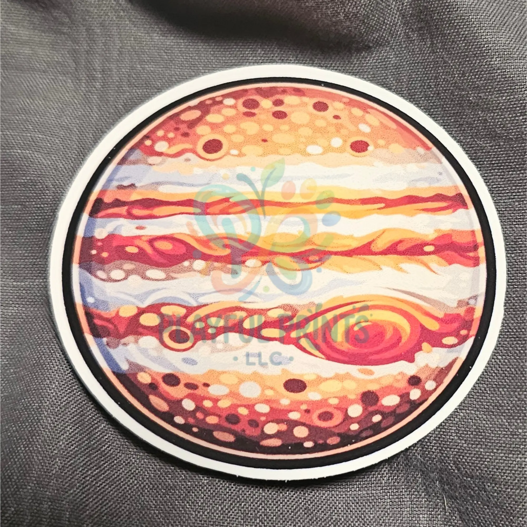 Waterproof Jupiter Planet Sticker