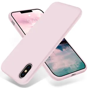 OTOFLY iPhone X Case, Ultra Slim Fit Xs Case Liquid Silicone 10 with Full Body Protection Anti-Scratch Shockproof Bumper, Soft Microfiber Lining 5.8 inch Cover Smartphone