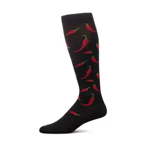 MeMoi Men's Graduated Cotton Compression Socks