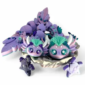 Nerissa-The Mermaid Dragon-Cute Mermaid Decor-Mystical Sea Creature