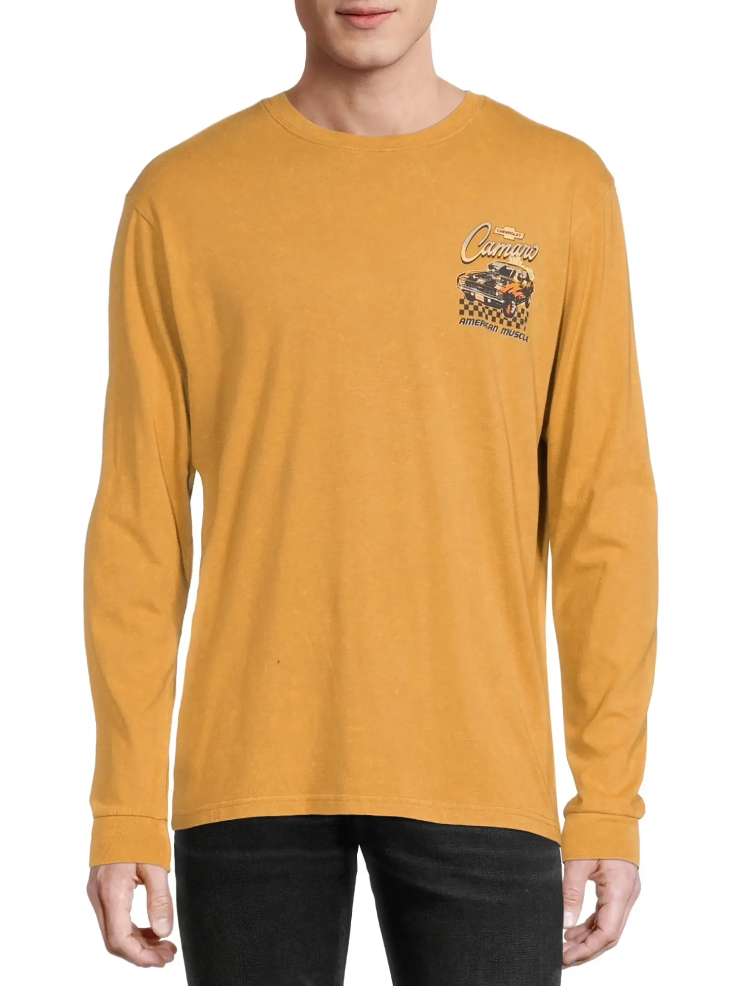 Men's Chevrolet Camaro American Muscle Long Sleeve Graphic T-Shirt