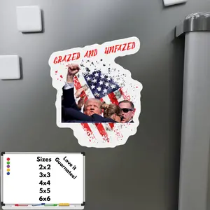 TikTok Viral Trump Magnet, FANTASTIC TRUMP Head Magnet flexible and soft TRUMP2024**made in usa** You missed Bitches, Trump magnet, trump gift, gift for him, Gift