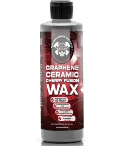 Never Ride Stock Graphene Ceramic Car Wax – Hand-Applied Fusion Wax with Deep Car Shine, Slick Finish & Long-Lasting Hydrophobic Paint Sealant