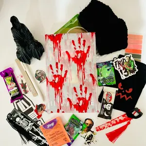 The Horror / Spooky Lover's Book Box Bundle with Grim Figurine