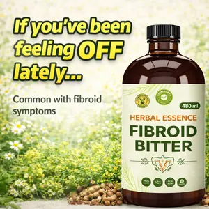 Fibroid Bitters | Natural Herbal Liquid Supplement | Women’s Wellness, Digestive & Daily Balance Support | 16 oz