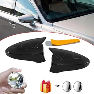 Side View Mirror Cover for GS/GS F, LS, ES/CT, RC/RC F IS 200/250/300/350 Exterior Sport Door Side Rearview Mirror Caps OEM:8794A30E00B1, 8791A30D10B1, 8794A30E00A0, 8791A30D10A0 Carbon Black
