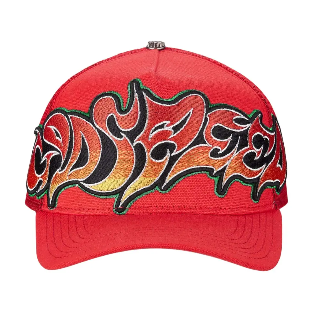 Godspeed Neo Trucker Hat Red