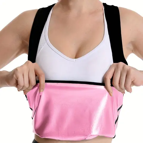 Women's Solid Color Sports Vest, Activewear Vest, Active Tops, Fitness Clothes Tops, Breathable Comfortable Sports Tank Top for Yoga Gym Workout Running, Ladies Sportswear for All Seasons