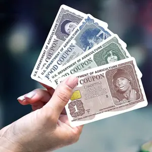 Papi Trump Skin Pack of 8 for Credit Debit EBT Card Matte Waterproof Vinyl Stickers Set for Small Chip Cards Pop Culture Trump Universal Fit Superior Quality Durable Fun Function Perfect Gift