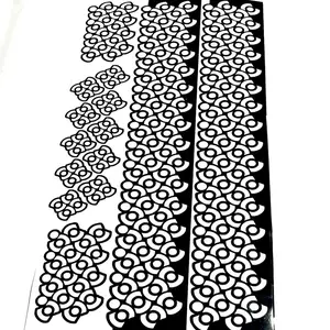 Henna Stencils Full Set Palm Feet Fingers Design for Temporary Henna Tattoos