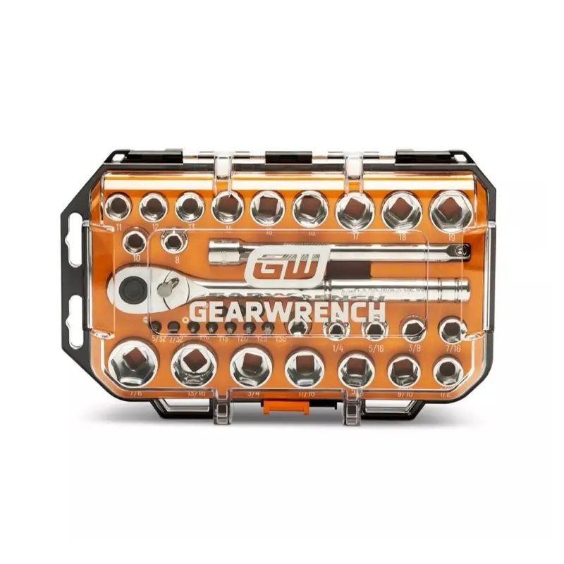 GEARWRENCH 35 pc. 3/8 Drive Mechanics Tool Set with Hardcase