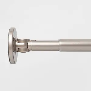 Rust Resistant Rotating Curved Rod Nickel - Made By Design