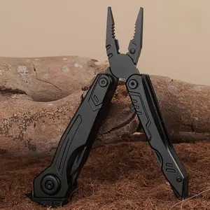 Stainless steel multifunctional knife, outdoor portable folding tool pliers, multi-purpose outdoor knife, hardware tool manufacturer wholesale