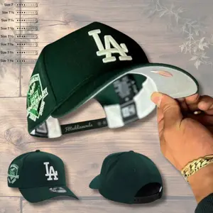 New Era Los Angeles Dodgers 9FORTY Adjustable Baseball Cap – Black Curved Brim Hat with White LA Logo, Collector’s Limited Edition 2026 Urban Streetwear Gorra premium, moda urbana para hombres y mujeres, ideal para destacar tu estilo en TikTok.