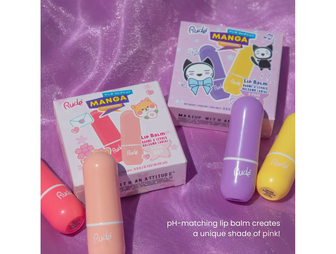 Manga Collection Lip Balm Duo Manga Collection Lip Balm Duo