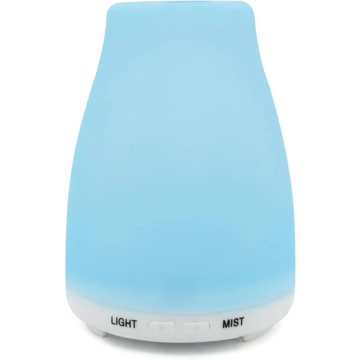 HealthSmart Essential Oil Diffuser Cool Mist Humidifier Aromatherapy with 150ML Tank Adjustable Timer 2 Mist Modes for Home Office Travel