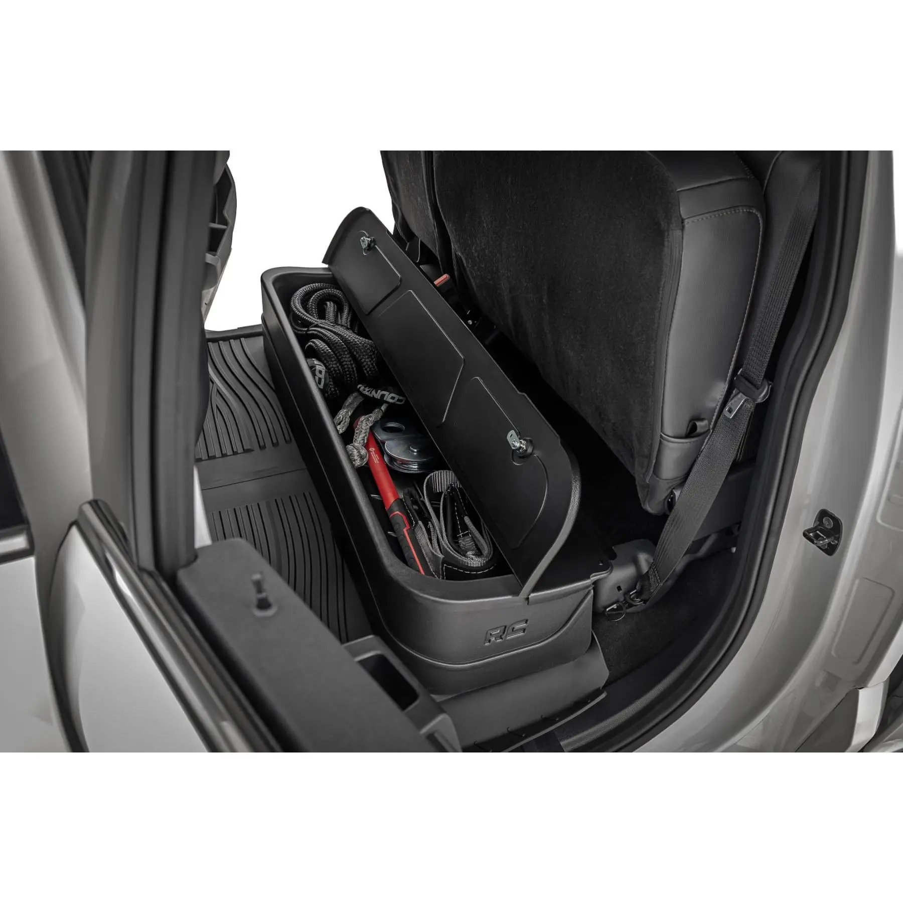 Under Seat Storage with Locking Lid | Ford F-150/F-250/F-350/Raptor (2015-2025)