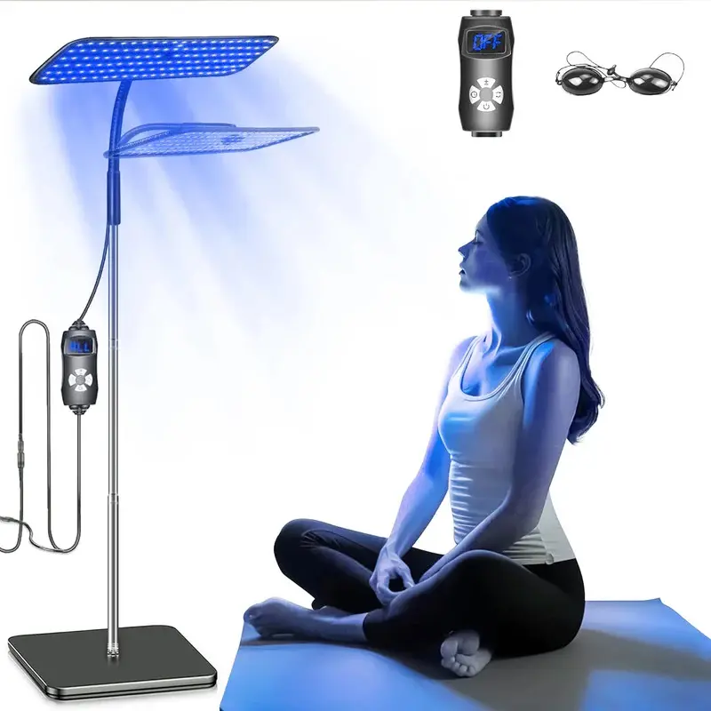 Jitesy Tanning Lamp for Skin Brightening and a More Even Skin Tone, Professional Sun Lights for Face & Body with Adjustable Timer & Sturdy Metal Base, Bulbs, Women, Uneven Skin Tone