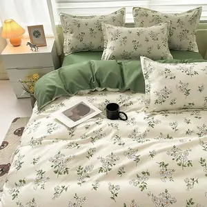 Green Meadow Blossom Bed Set