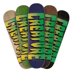 8.25in Assorted Color Logo Stumps Creature Skateboard Deck