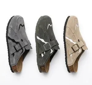 Women/Men Suede Mule Shoes, The Nomad Style