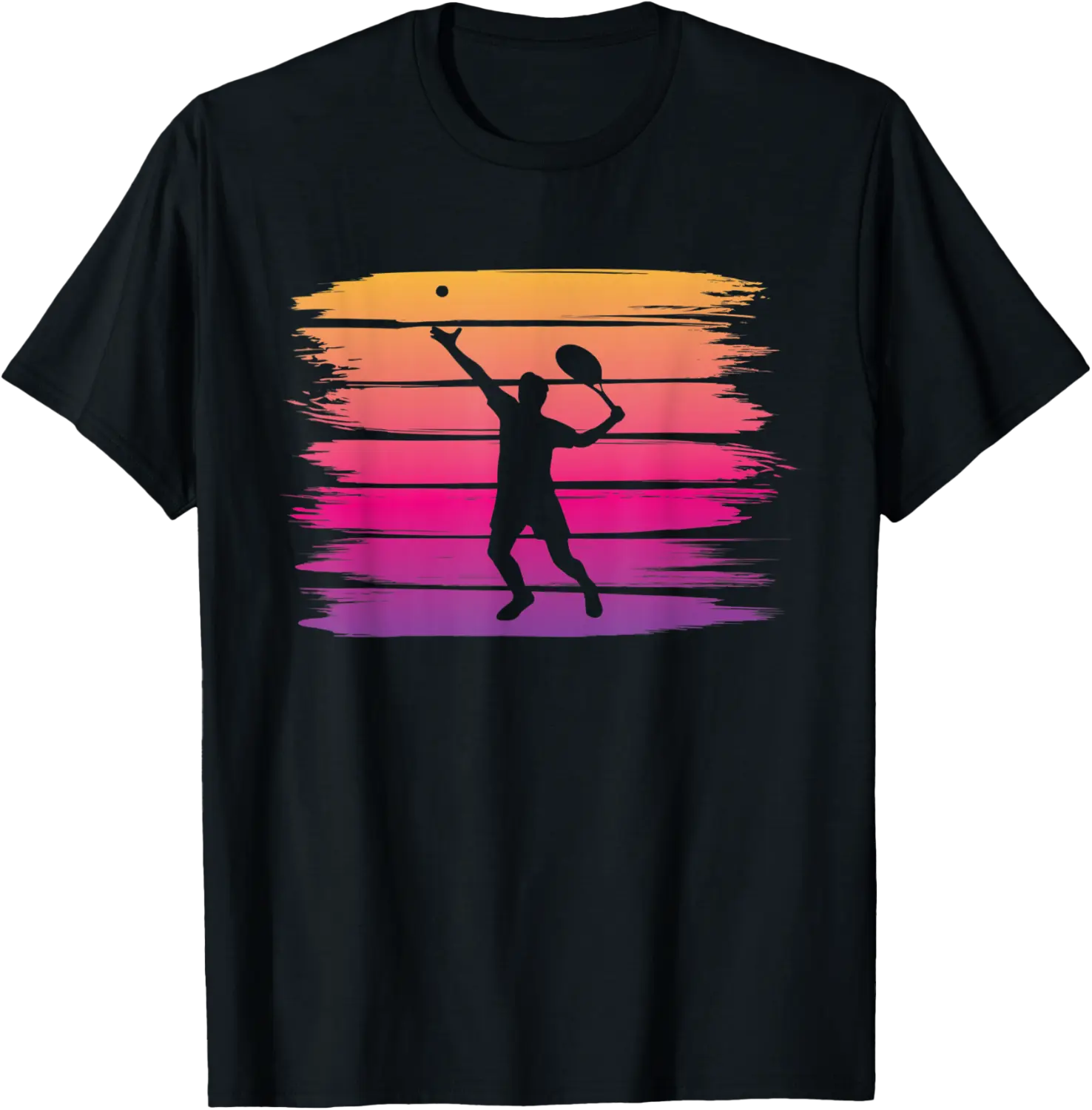 Squash Player Court Racket Ball Sports Indoor Tennis Trainer T-Shirt - Hufsakha Shop 70B09SZL2HT8