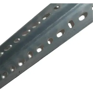 Boltmaster 11112 1.25 x 36 in. 18GA Slotted Steel Angle