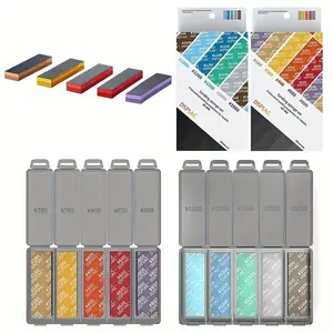 Hand Sanding Sponge Set, 30pcs/set Ultra Fine Sanding Sponges Pads, Soft Foam Hand Sander Block, Wet Dry Sandpaper for Model Plastic Toy