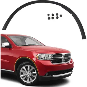 Front Wheel Arch Fender Cover Trim Moulding Molding Compatible with Dodge Durango 2011-2018 Right Passenger Side Fender Flares RH 57010620AD CH1291112